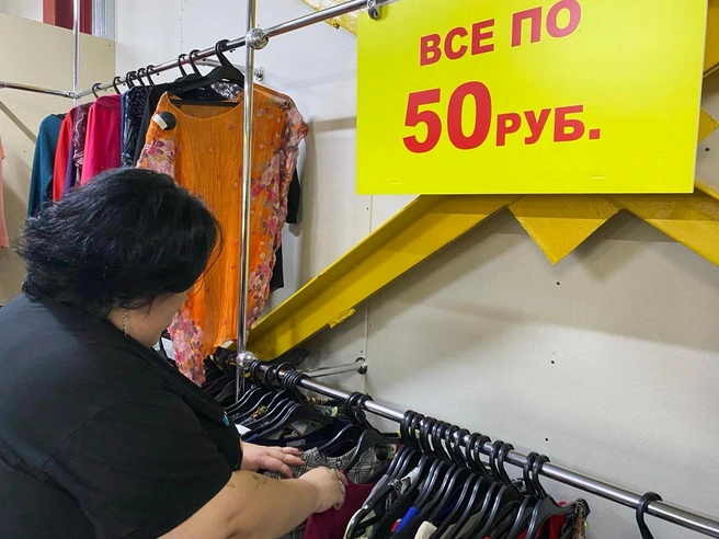 В этом сегменте есть всё: от лифчиков до брюк | Источник: Ирина Господаренко / NGS22.RU