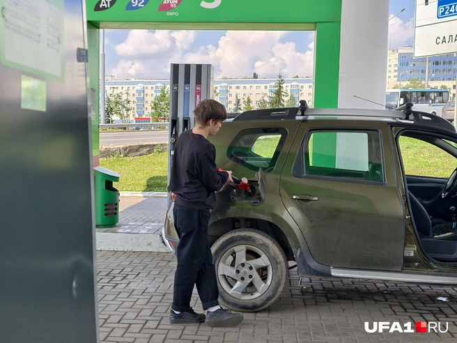На АЗС | Источник: Булат Салихов / UFA1.RU