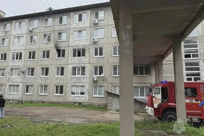 В гостинице Благовещенска произошел пожар