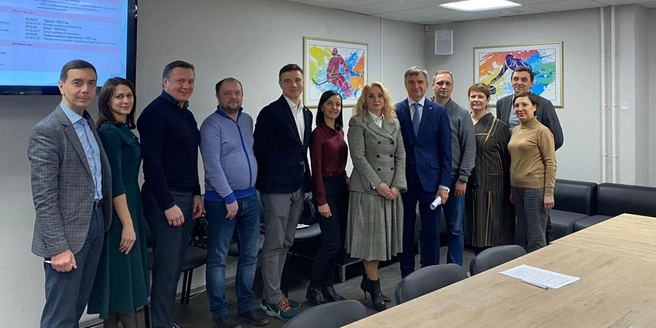 Ноябрь 2021 года, презентация в «Центре спортивной подготовки» | Источник: КГАУ «Центр спортивной подготовки»