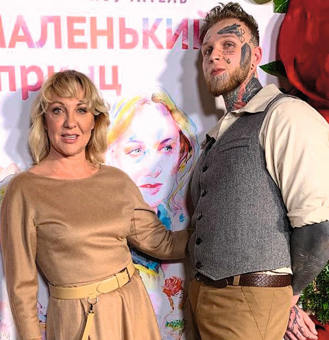 Елена Яковлева с сыном
