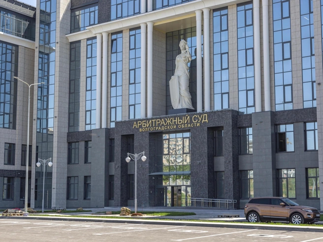 Здание арбитражного суда почти готово к вводу в эксплуатацию. | Источник: Константин Завриков / V1.RU