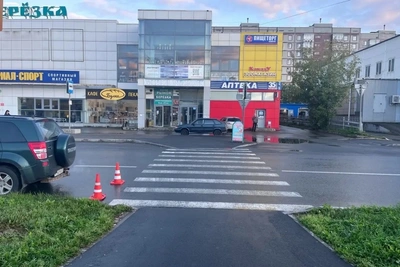 В Череповце сбили ребенка на зебре