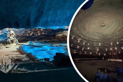 Пантеон или Дюна? Новая пещера в Парке облаков