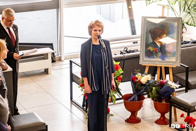 Говорит Ольга Лапина — замдиректора авиационного техникума | Источник: Василина Любимова / 59.RU