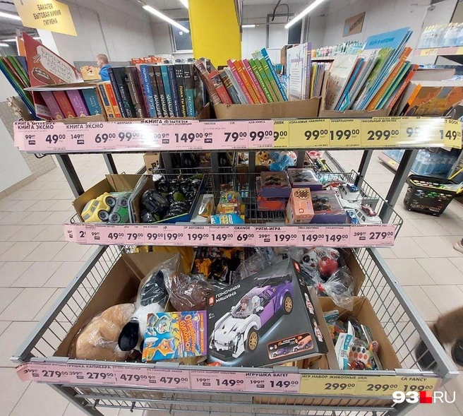 Книги и игрушки  | Источник: Екатерина Железнова / 93.RU