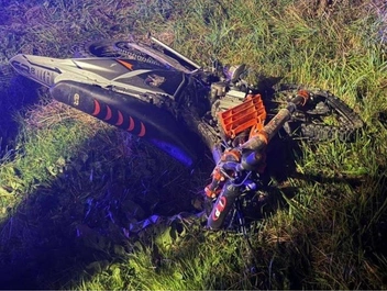 То, что осталось от питбайка подростка | Источник: Госавтоинспекция Рязанской области