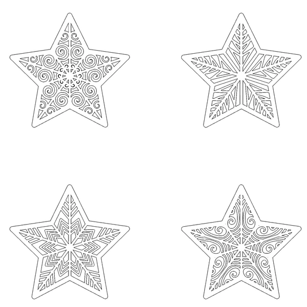 Источник: Группа ВКонтакте «Вытынанки шаблоны для вырезания»