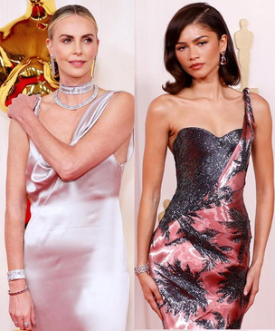 Эмма Стоун, Зендая, Шарлиз Терон и много кто еще! Самые откровенные платья звезд на церемонии «Оскар-2024»