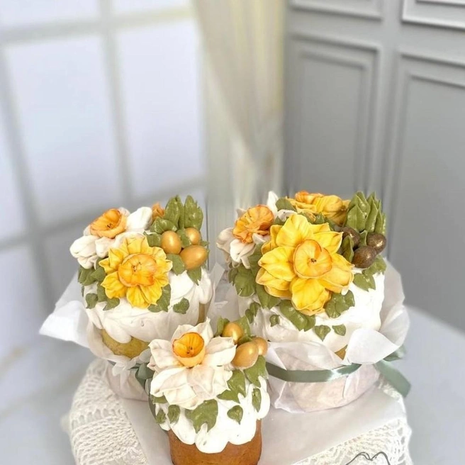 Куличи на Пасху от югорчанки | Источник: Маргарита Четина / «Мастерская вкусностей и красоты» / Vk.com