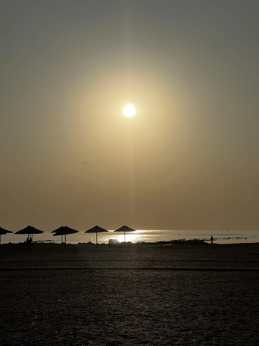 Пляж Каспийска | Источник: Габриелла Захарова / 26.RU