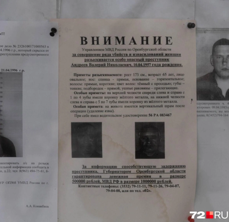 Приметы разыскиваемого: рост 173 см, лицо овальное, нос: спинка прямая, основание горизонтальное, волосы прямые, короткие, цвет волос темный с проседью, губы тонкие, подбородок прямой, ушные раковины прилегающие | Источник: Ирина Шарова / 72.RU