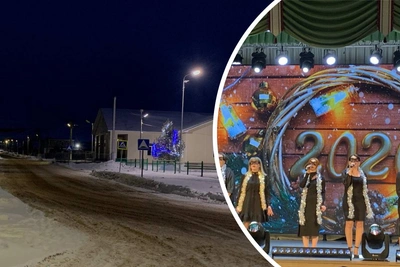 Новый год в мусульманских селах: скромно, но с музыкой