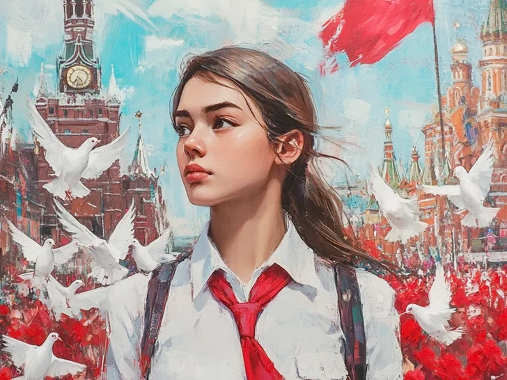 Праздник весны и труда 2025: современные и советские открытки с 1 мая для родных, друзей и коллег | Источник: Midjourney