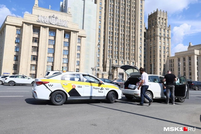 На Садовом кольце в Москве произошла массовая авария | Источник: Артем Устюжанин / MSK1.RU