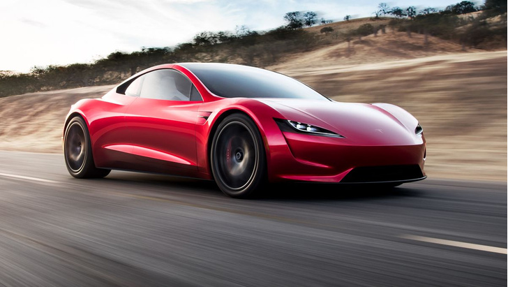 Новый Tesla Roadster получит режим реактивной тяги