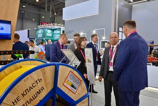 По словам представителей комбината, выставка помогла найти новые решения и партнеров для промышленной кооперации | Источник: Усольский калийный комбинат