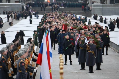 Commemorating the Siege: Events at Piskaryovskoye Cemetery