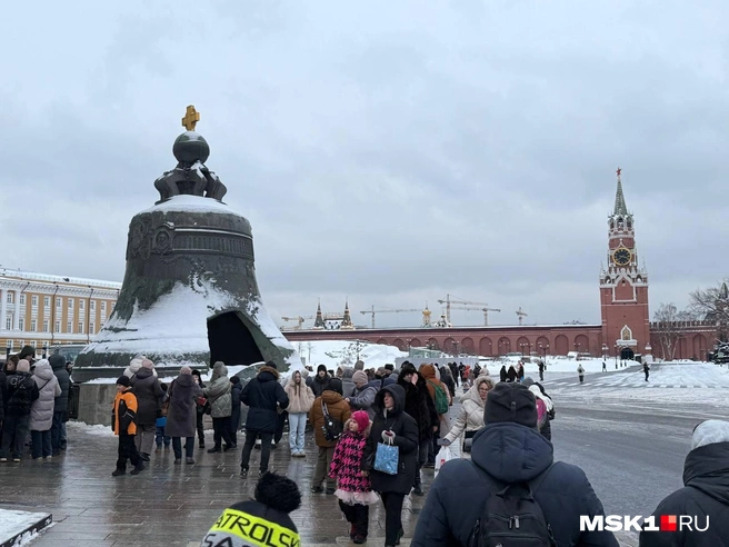 Царь-колокол стоит в Кремле | Источник: Артем Устюжанин / MSK1.RU