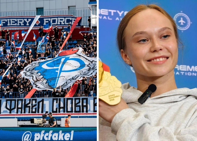 «Факел» и Мельникова были на слуху больше любых других воронежских спортсменов | Источник: ФК «Факел» Воронеж / T.me; Дмитрий Бондарев / MSK1.RU