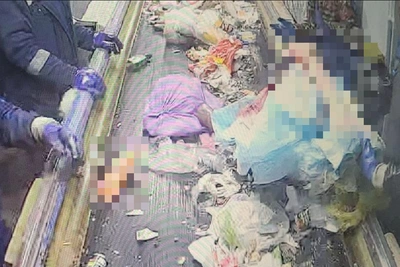 На мусоросортировочном заводе нашли человеческую ногу