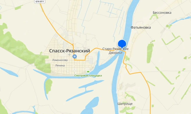 Придется подождать, чтобы проехать через мост | Источник: 2gis.ru