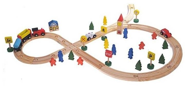 Трек Мир деревянных игрушек Автострада Д285