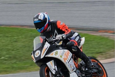 Красноярка в российской команде на мотоджимхане в Японии