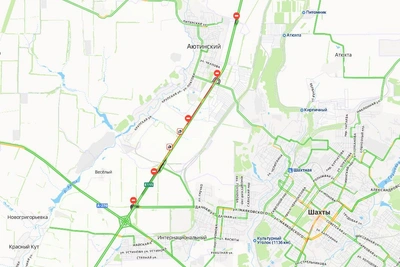 Авария на М-4 вызвала многокилометровую пробку в Ростовской области