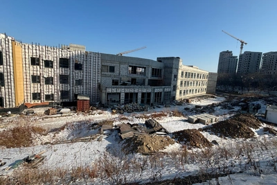 Школа на Патрокле: запустение вместо строительства