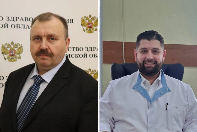 Александр Динкелакер и Алексей Касаткин — участники СВО | Источник: Управление пресс-службы губернатора и правительства Омской области