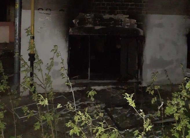 Опубликовано видео с места трагического пожара на улице Гагарина | ya62.ru