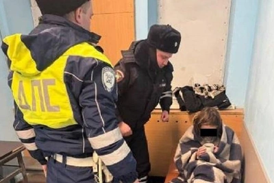 Девочка провела ночь на кладбище, спасена автоинспекторами