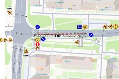 Участок улицы Мира в Пензе закроют 2 октября