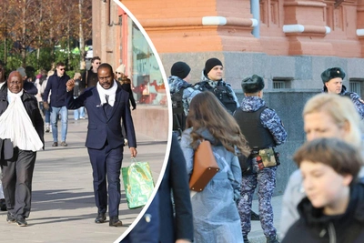 Оцепление, патрули и неработающий интернет в центре Москвы