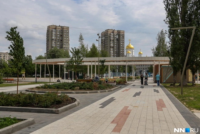 Показываем, как сейчас выглядит парк 777-летия Нижнего Новгорода | Источник: Наталья Бурухина / NN.RU