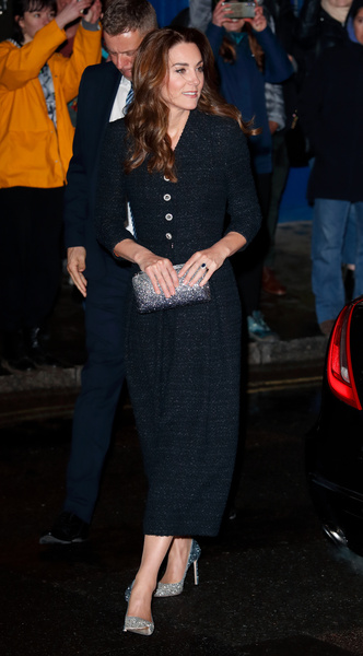 Кейт Миддлтон и принц Уильям посетили мюзикл в Лондоне