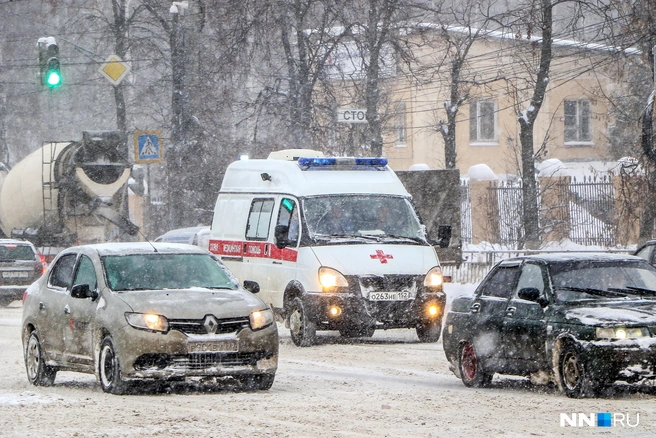 В происшествии не обошлось без пострадавших | Источник: Наталья Бурухина / архив NN.RU