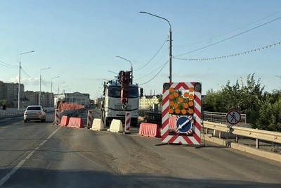 Когда полностью перекроют мост через Урал на Донгузской