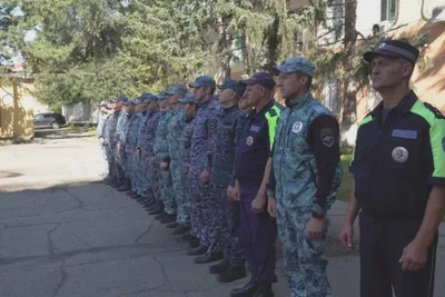 Награды вручили полицейским из Приамурья, вернувшимся с Кавказа