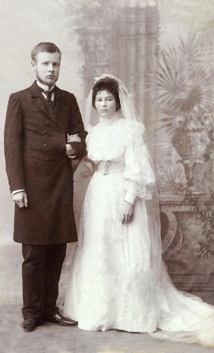 Иван и Любовь Ванюковы. Фото сделано в Кунгуре в феврале 1907 года | Источник: Кунгурский городской архив