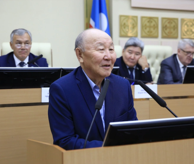 Егор Платонов | Источник: Василий Кононов / пресс-служба Госсобрания Ил Тумэн