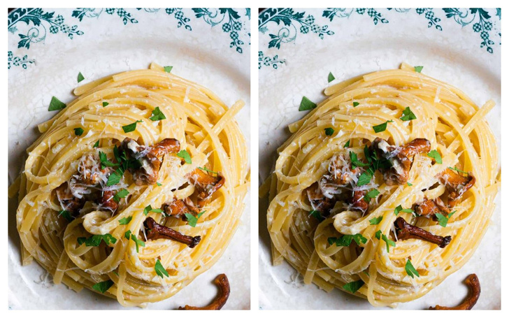 Рецепт спагетти с лисичками в сливочном соусе, который вы приготовите за 15 минут