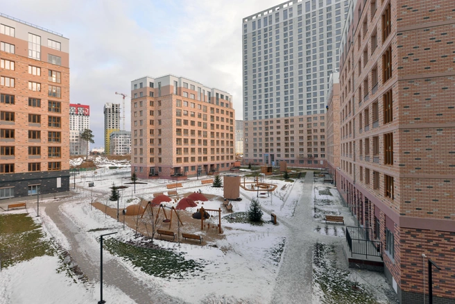 В NOVA Park будет закрытый двор, парадные холлы и подземный паркинг | Источник: «Атомстройкомплекс»