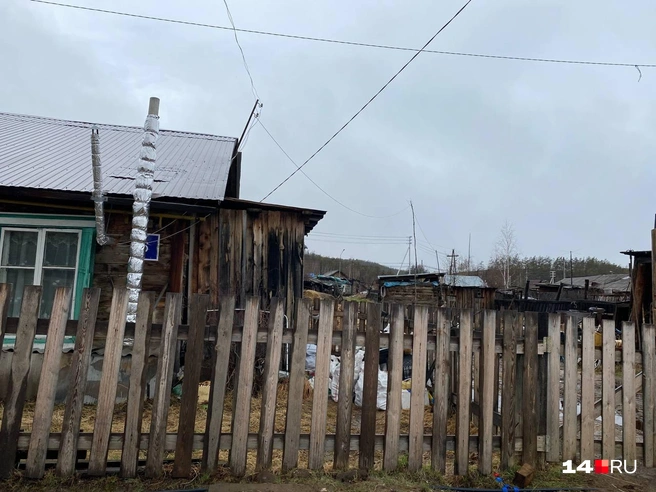 Дом деда Коли по Набережной, который в зоне затопления | Источник: Надежда Ефимова / 14.RU