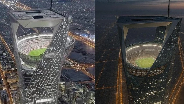 Преувеличение? Возможно: как будут выглядеть стадионы к ЧМ по футболу 2034