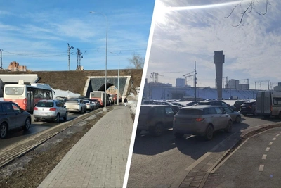 Вызывайте Киса: пробки на площади Гайдара из-за светофоров