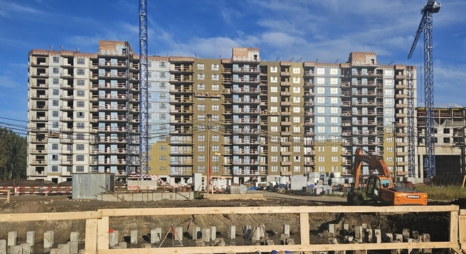 В корпусе 5 «Догма Юкки» завершаются монолитные работы | Источник: ООО СПЕЦИАЛИЗИРОВАННЫЙ ЗАСТРОЙЩИК «ДОГМА-7»