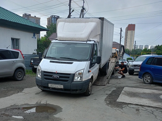 Если сибиряк не погасит долг, то грузовик продадут на торгах | Источник: ГУФССП России по Новосибирской области