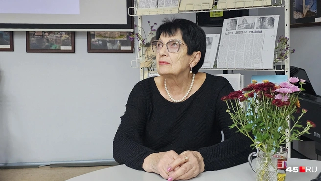 Старшая сестра Людмилы Тумановой&nbsp;— Лариса Гудаковская | Источник: Дарья Никитченко / 45.RU